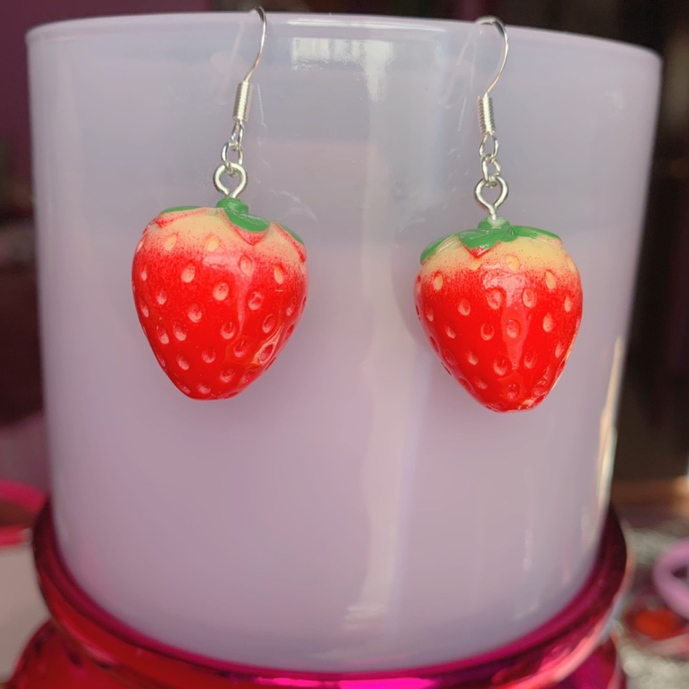 Strawberry Earrings